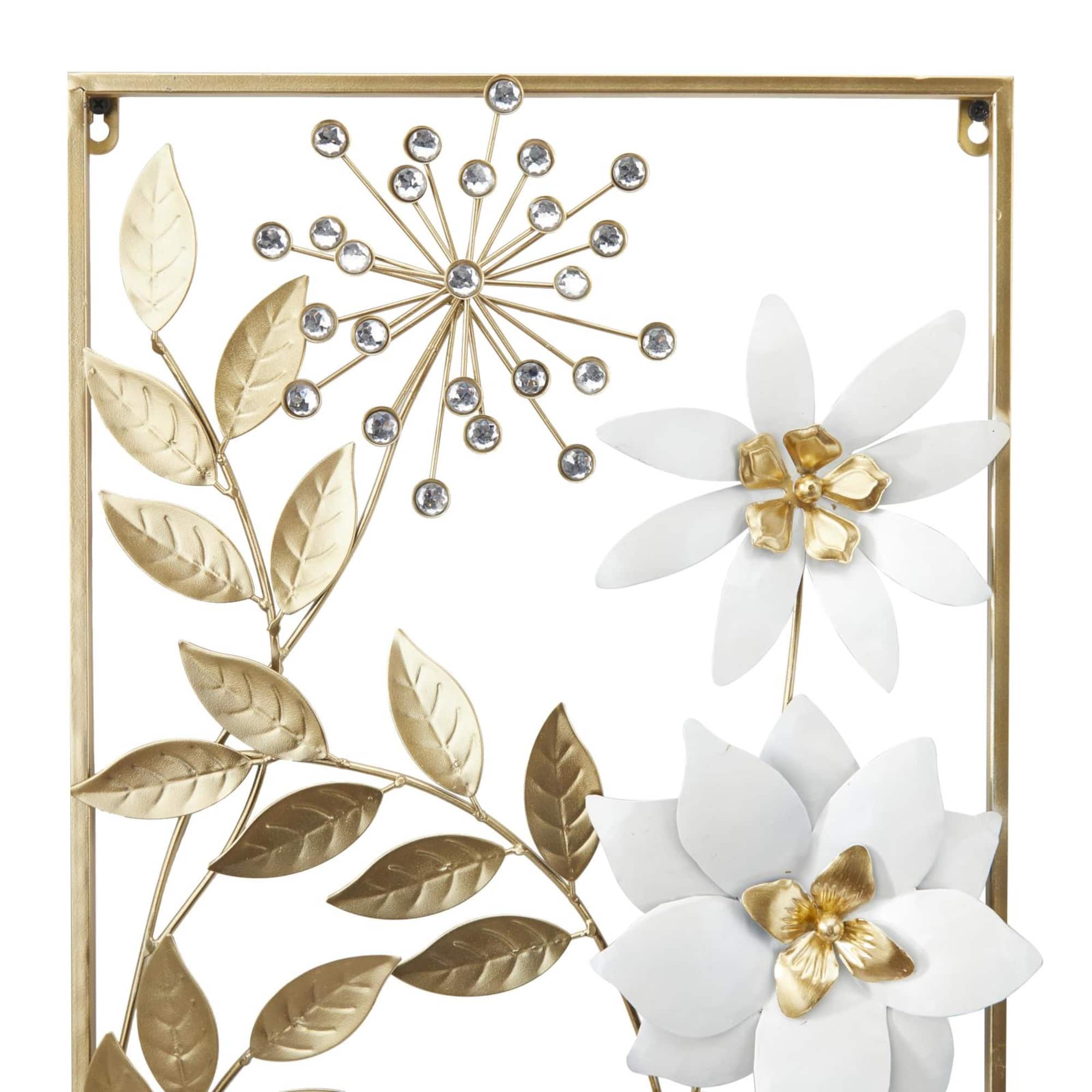 Gold Metal Coastal Wall Décor Set